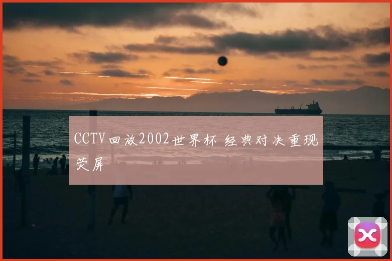 CCTV回放2002世界杯 经典对决重现荧屏